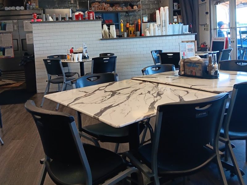 The Boardwalk Grill interior